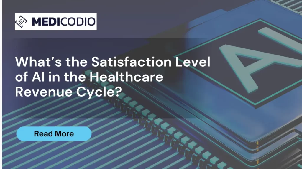 Satisfaction level of AI in Healthcare
